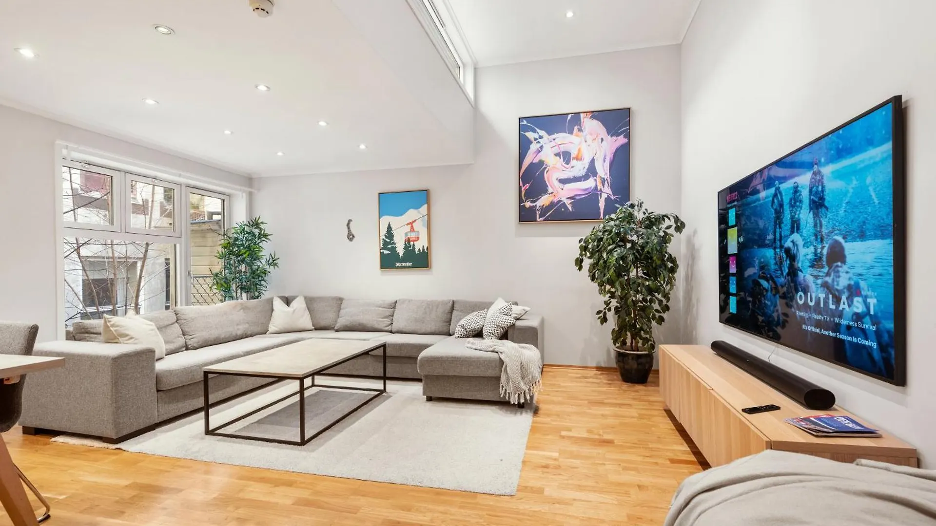 12-Guest Apartment - Self Check-In - Large Smart Tv - Central Bergen