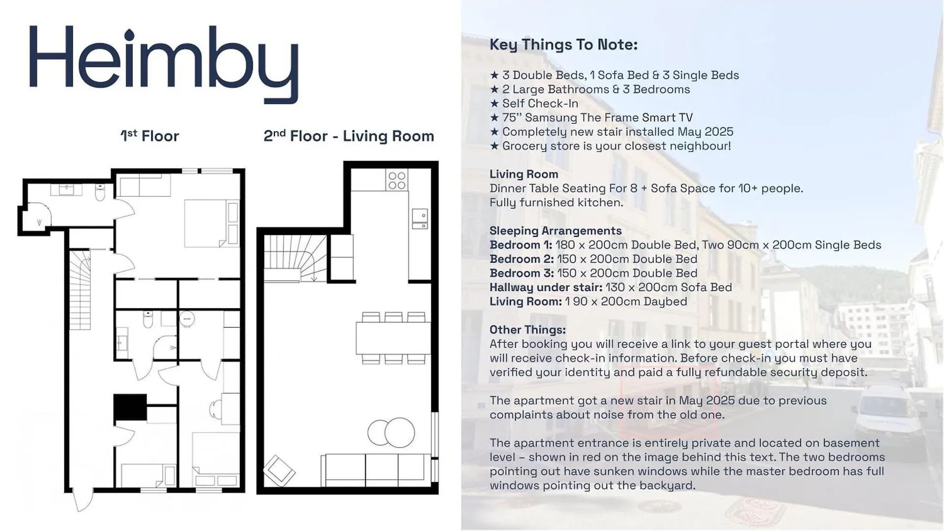 12-Guest Apartment - Self Check-In - Large Smart Tv - Central Bergen 0*,  Norway